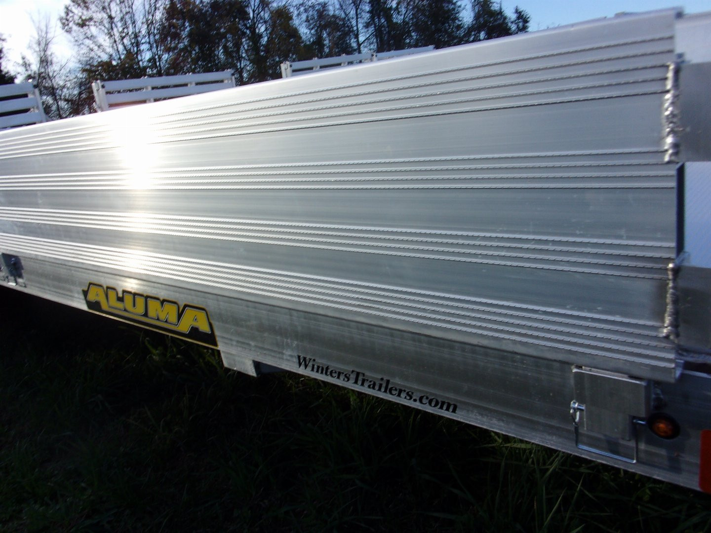New 2024 Aluma 81X20TA ATV Trailer