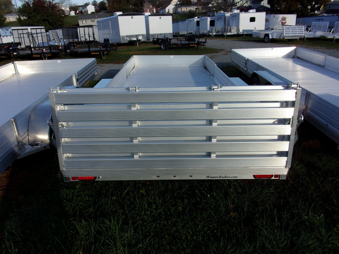 New 2024 Aluma 81X20TA ATV Trailer