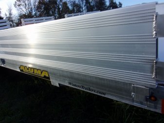 New 2024 Aluma 81X20TA ATV Trailer