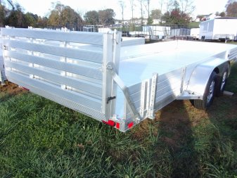 New 2024 Aluma 81X20TA ATV Trailer