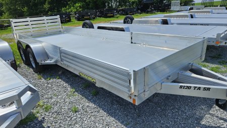 New 2024 Aluma 81X20TA ATV Trailer