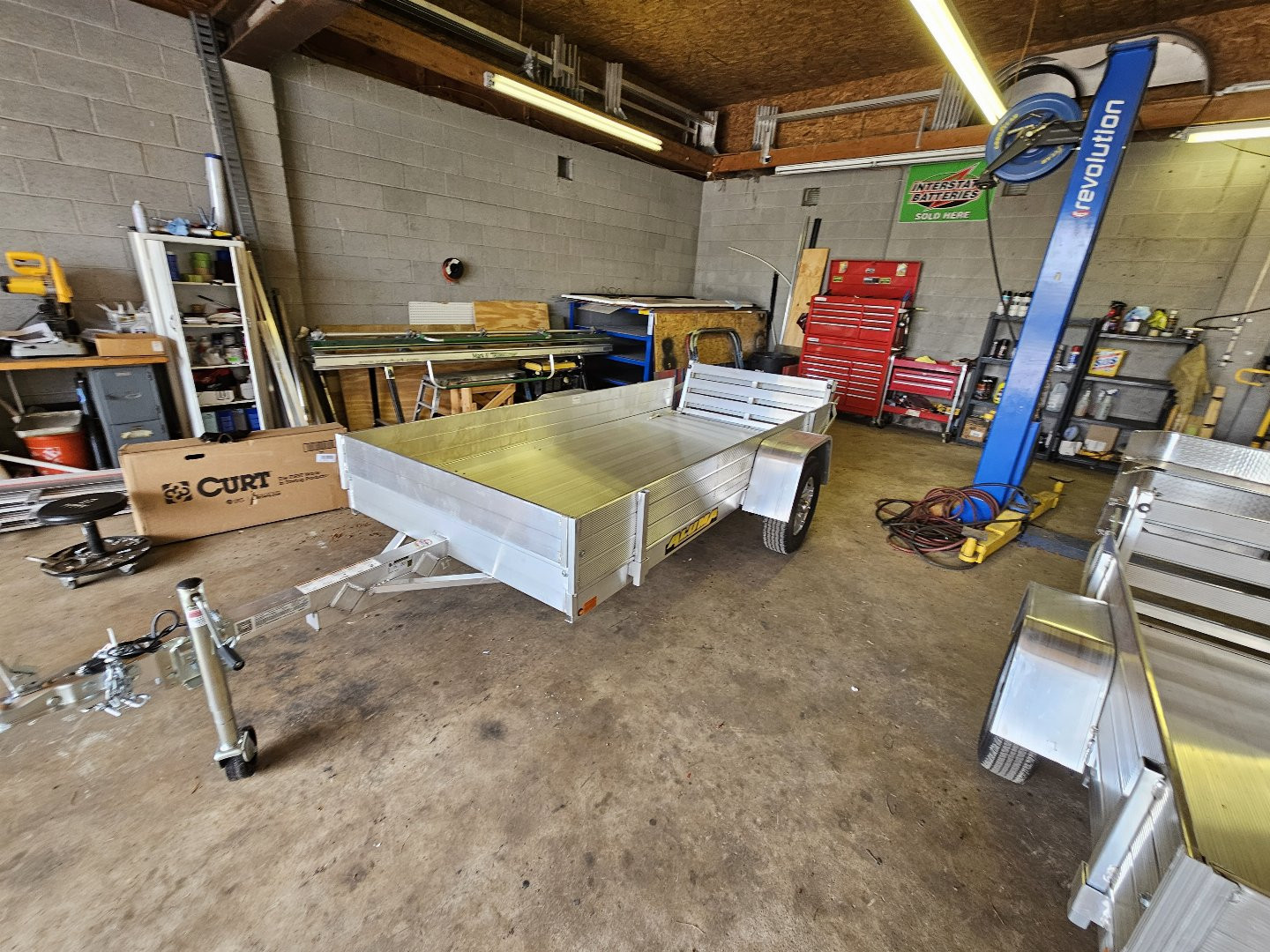 New 2025 Aluma 54X10S-BT Utility Trailer