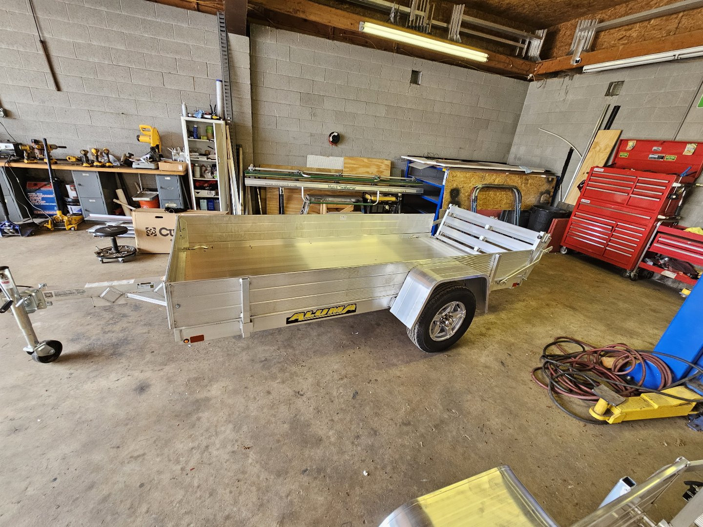 New 2025 Aluma 54X10S-BT Utility Trailer