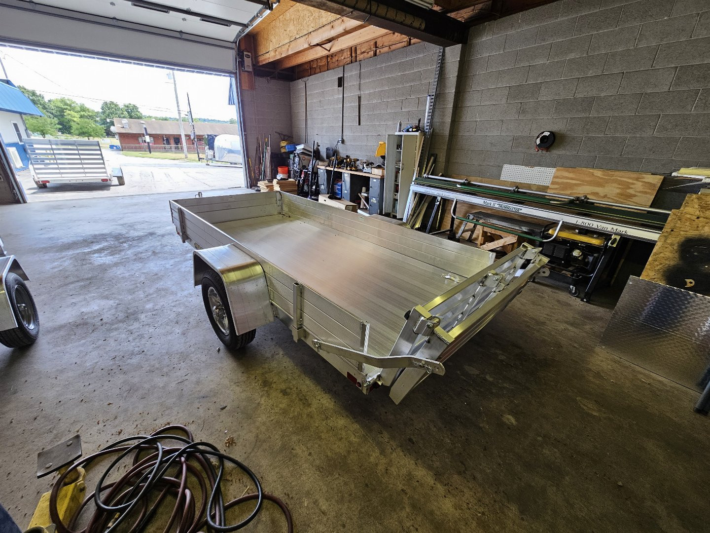 New 2025 Aluma 54X10S-BT Utility Trailer