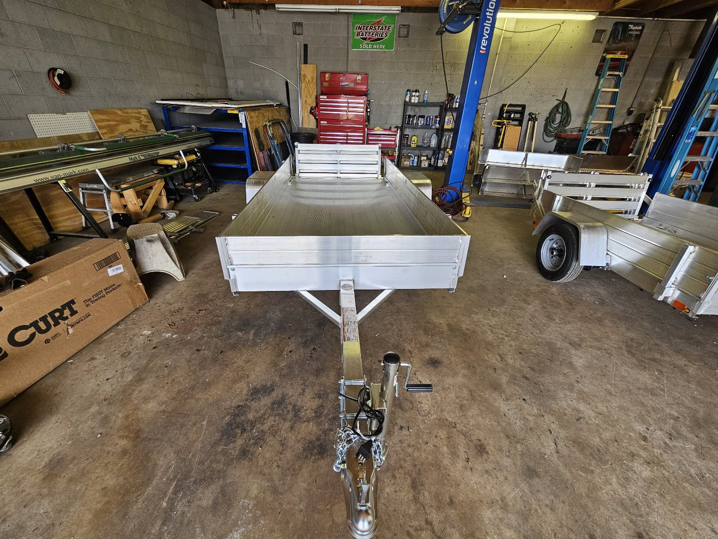 New 2025 Aluma 54X10S-BT Utility Trailer