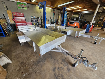 New 2025 Aluma 54X10S-BT Utility Trailer