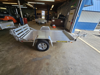 New 2025 ALUMA 54X8' UTILITY WITH TAILGATE Utility Trailer