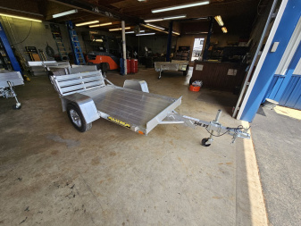 New 2025 ALUMA 54X8' UTILITY WITH TAILGATE Utility Trailer