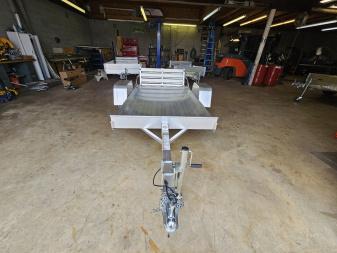 New 2025 ALUMA 54X8' UTILITY WITH TAILGATE Utility Trailer