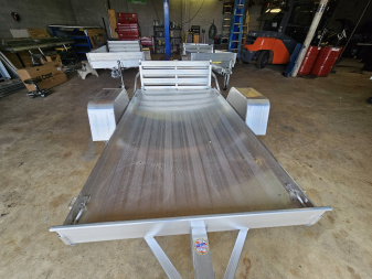 New 2025 ALUMA 54X8' UTILITY WITH TAILGATE Utility Trailer