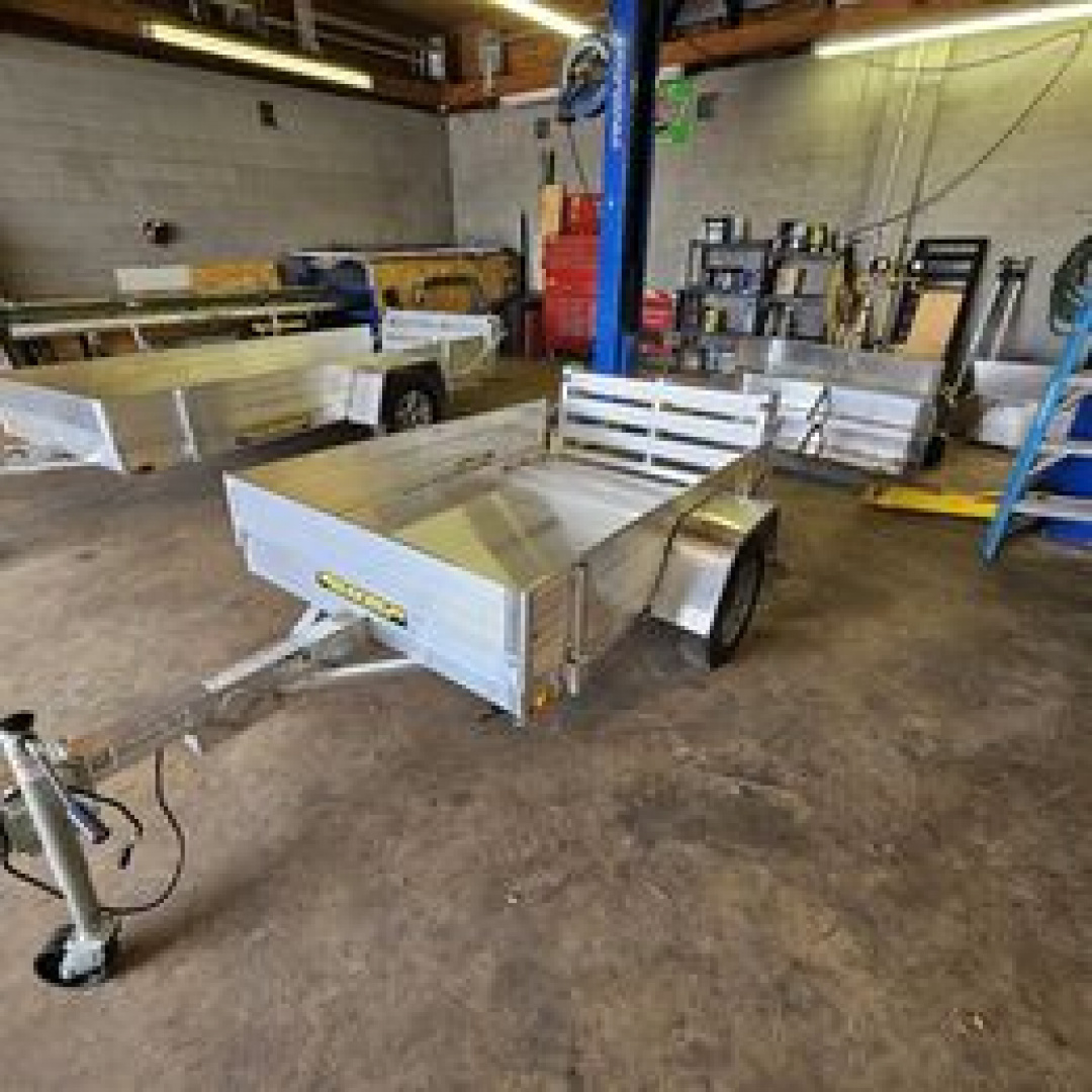 New 2025 Aluma 486S-BT Utility Trailer
