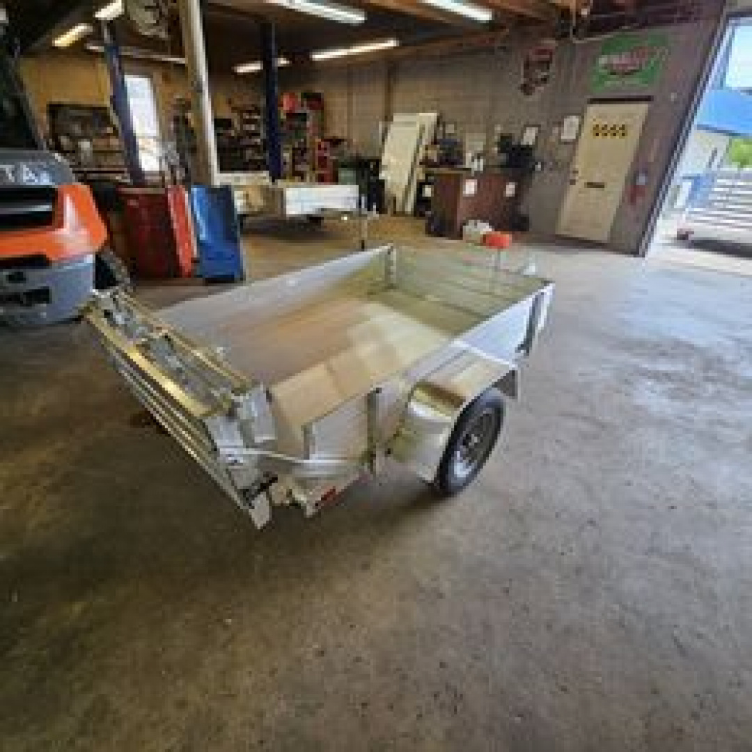 New 2025 Aluma 486S-BT Utility Trailer