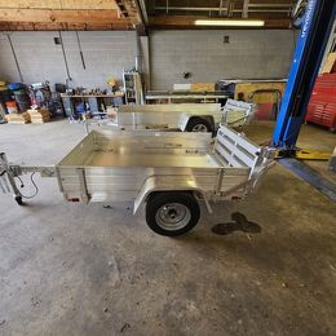 New 2025 Aluma 486S-BT Utility Trailer