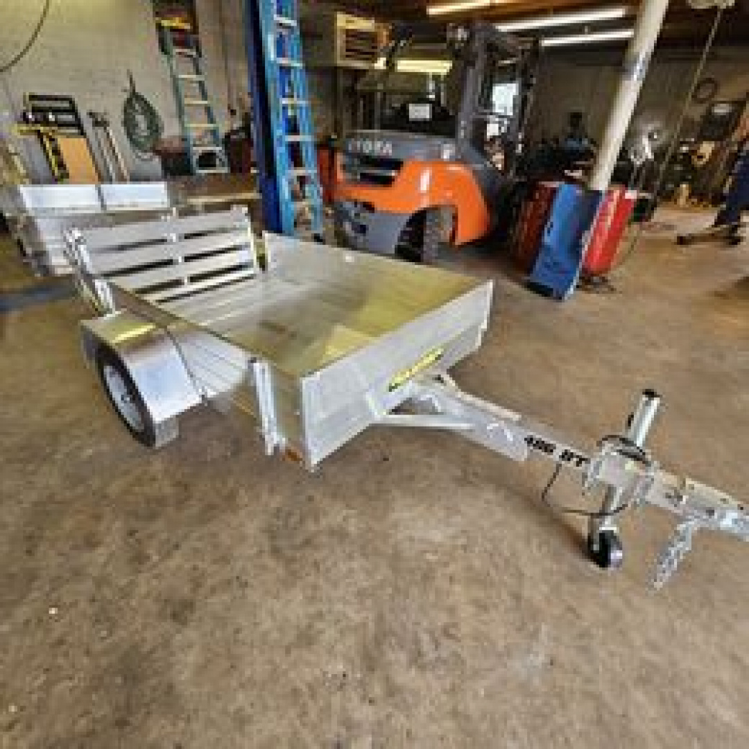 New 2025 Aluma 486S-BT Utility Trailer