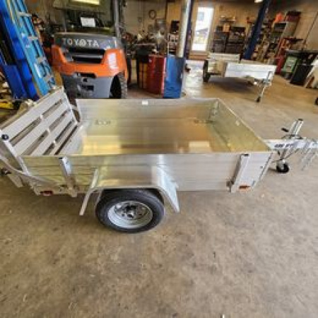 New 2025 Aluma 486S-BT Utility Trailer