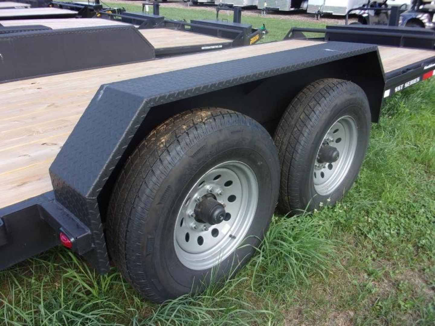 New 2023 Pequea SKIDSTEER 18' Equipment Trailer