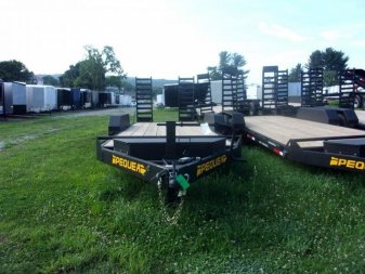 New 2023 Pequea SKIDSTEER 18' Equipment Trailer