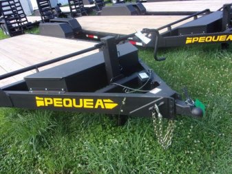 New 2023 Pequea SKIDSTEER 18' Equipment Trailer