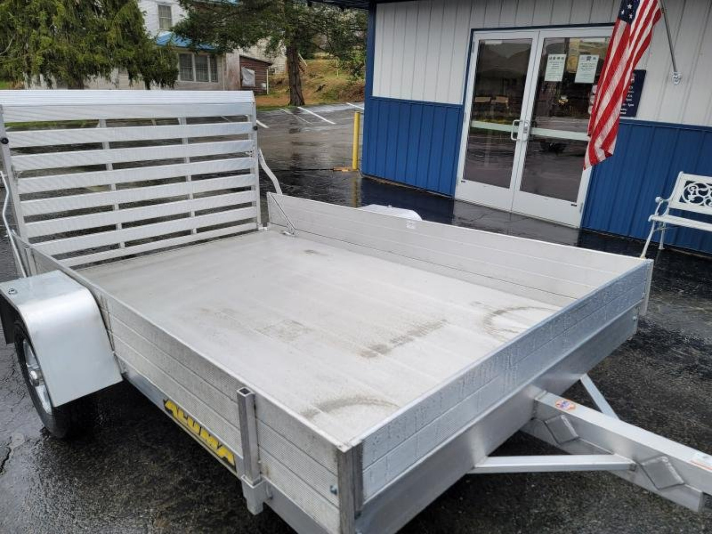 New 2024 Aluma 7210S-TG Utility Trailer