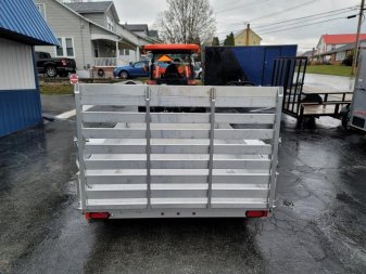 New 2024 Aluma 7210S-TG Utility Trailer