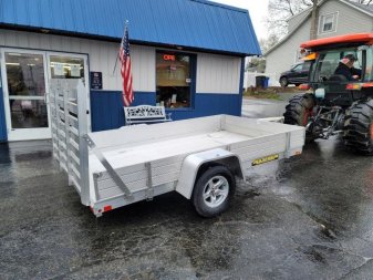 New 2024 Aluma 7210S-TG Utility Trailer