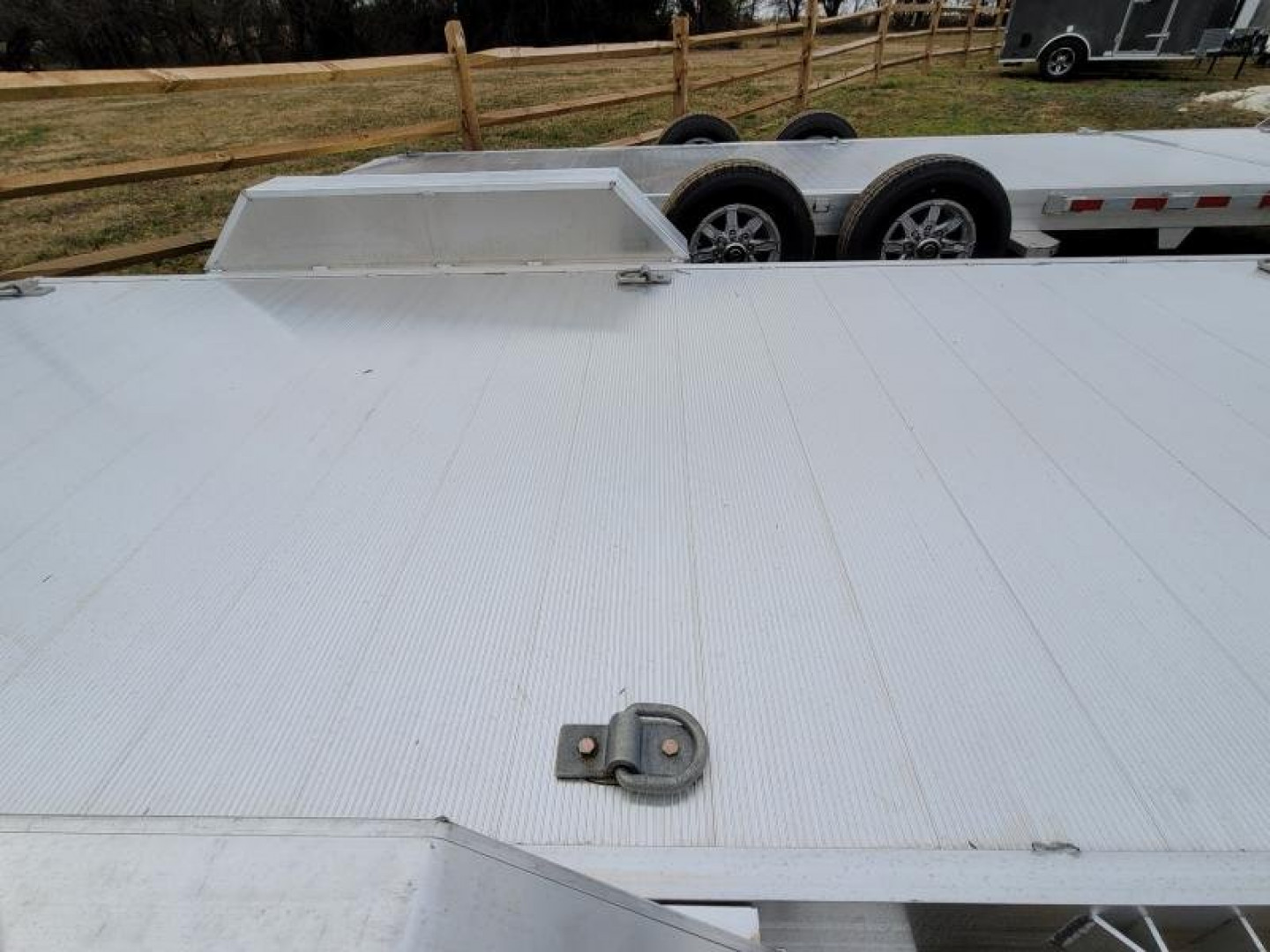 New 2024 Aluma 82x18 SKID STEER Equipment Trailer