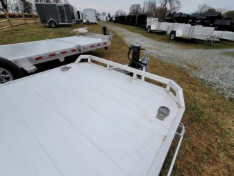 New 2024 Aluma 82x18 SKID STEER Equipment Trailer