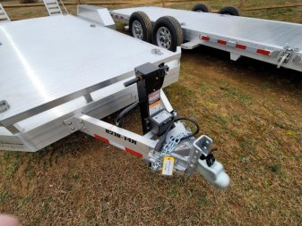 New 2024 Aluma 82x18 SKID STEER Equipment Trailer