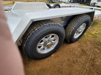 New 2024 Aluma 82x18 SKID STEER Equipment Trailer