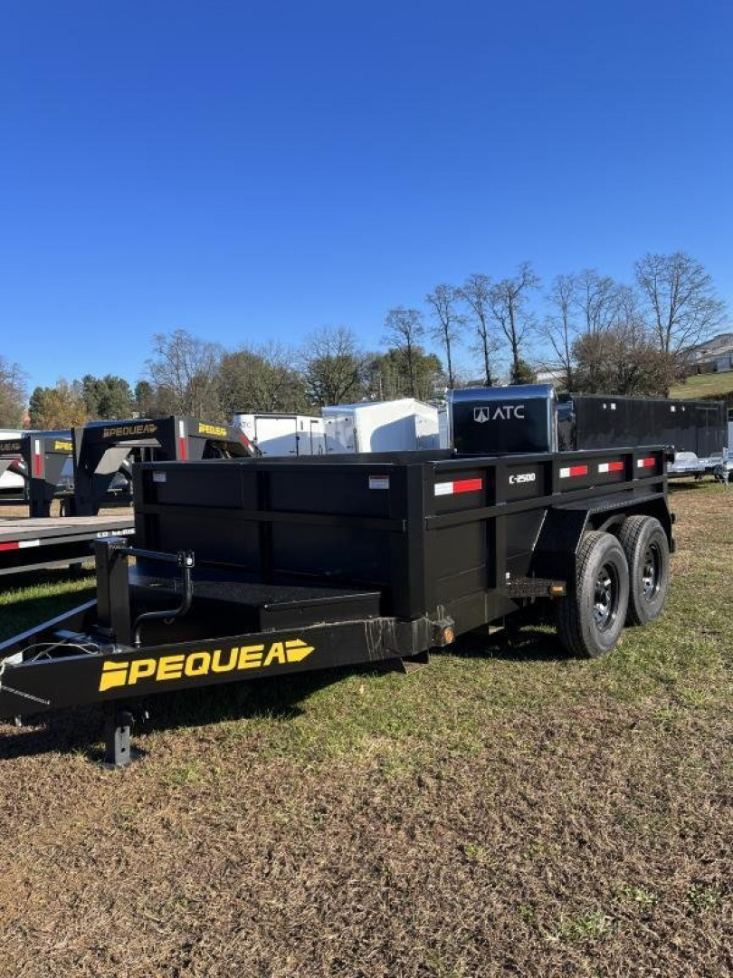 New 2023 Pequea C2500 12' Dump Trailer