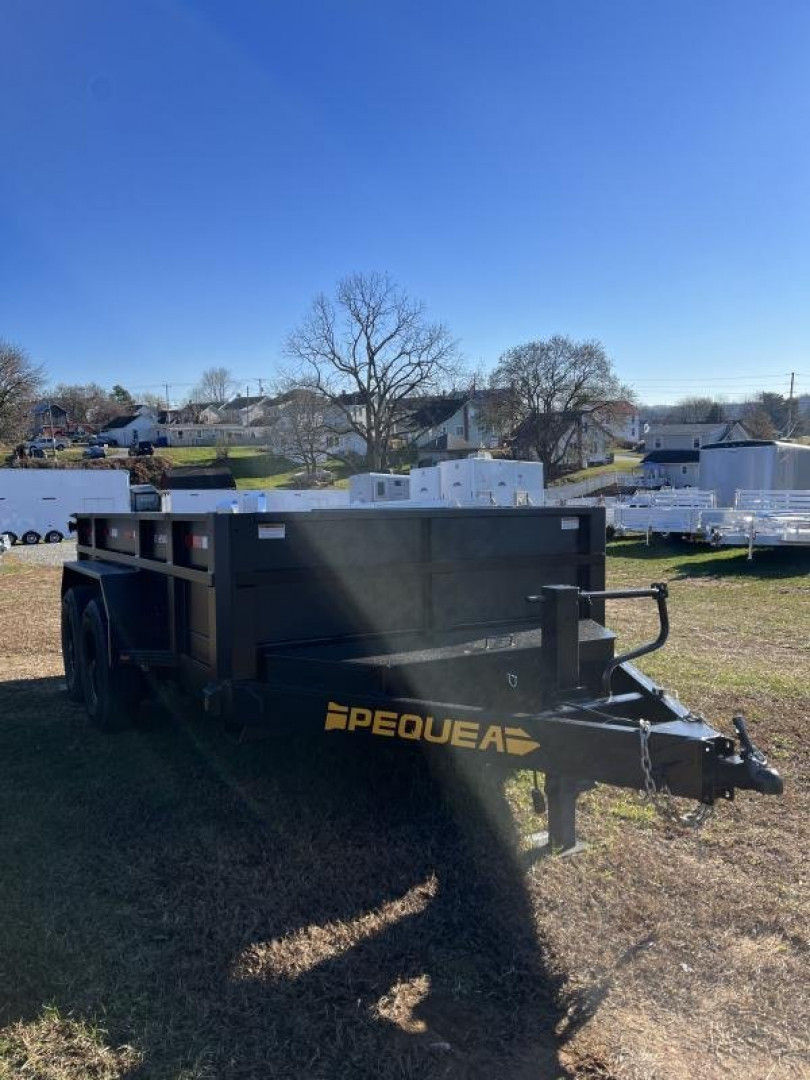 New 2023 Pequea C2500 12' Dump Trailer
