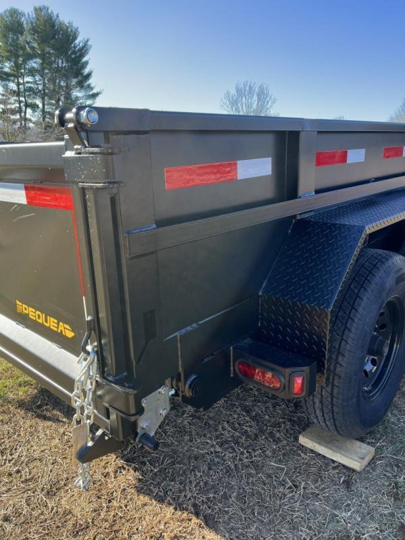 New 2023 Pequea C2500 12' Dump Trailer