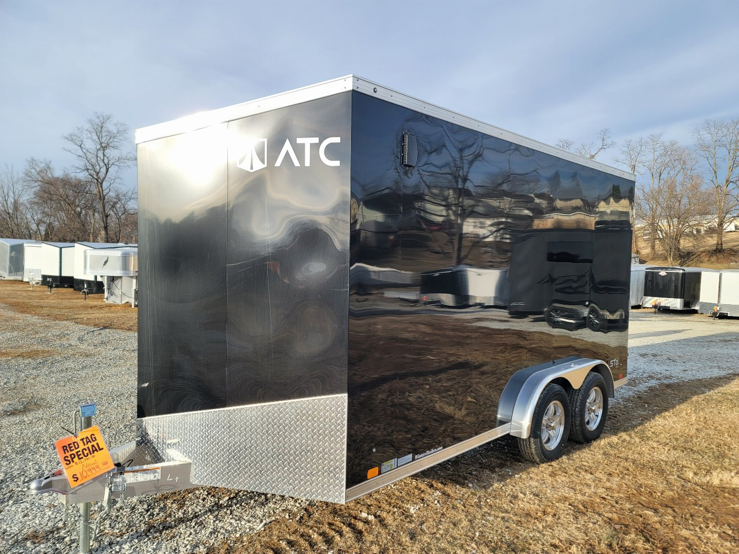 New 2024 ATC ST300 7.5X14TA Cargo / Enclosed Trailer