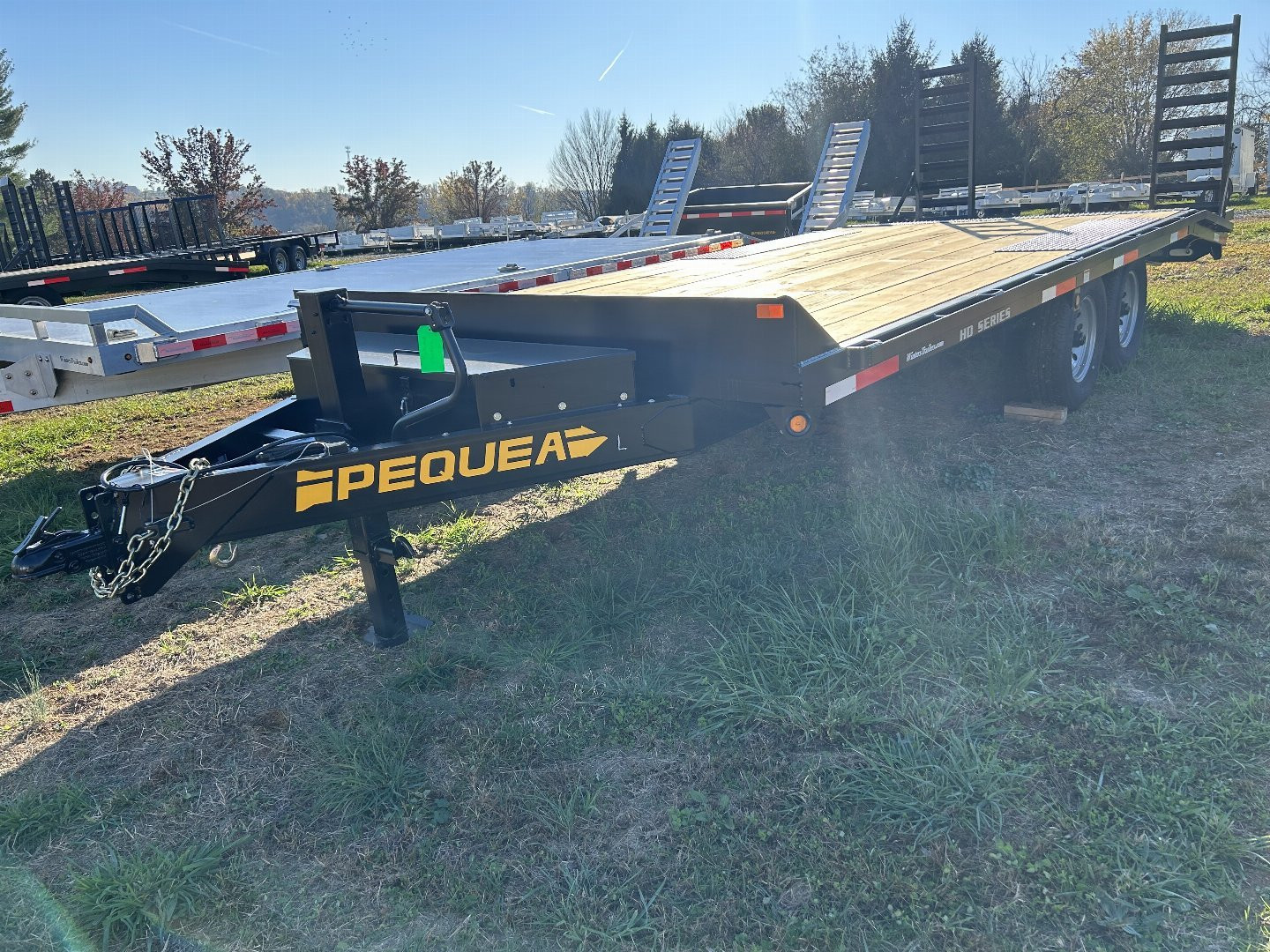 New 2024 PEQUEA TRHD20 Deckover Trailer
