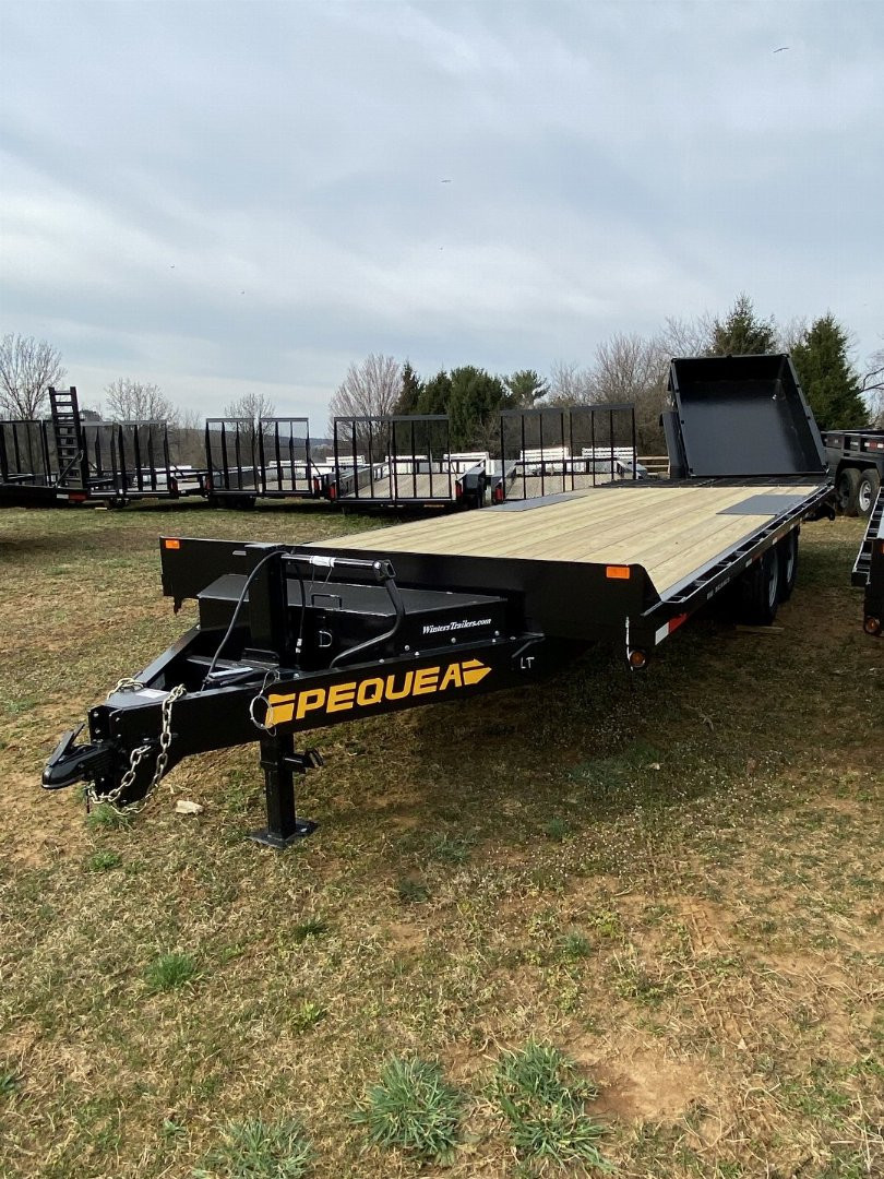 New 2024 PEQUEA DECKOVER 24 leveler Trailer