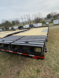 New 2024 PEQUEA DECKOVER 24 leveler Trailer