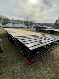 New 2024 PEQUEA DECKOVER 24 leveler Trailer