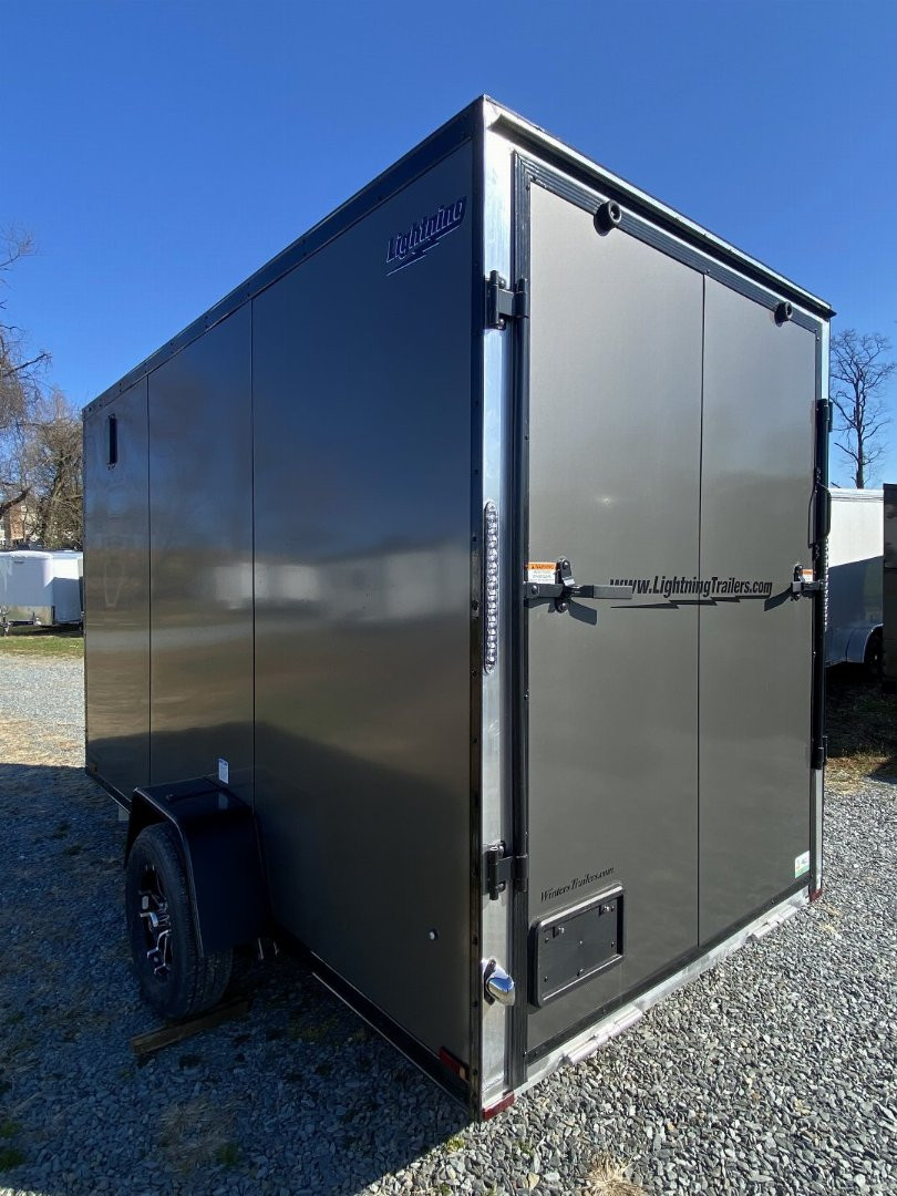 New 2024 Lightning Trailers LTF6X12SA Cargo / Enclosed Trailer
