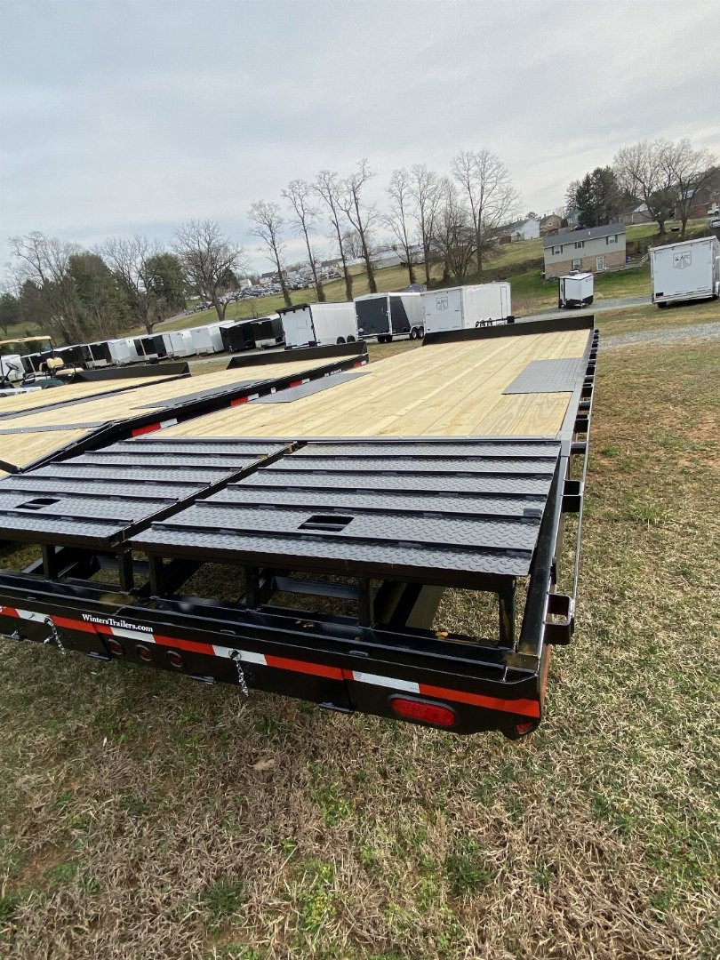 New 2024 PEQUEA DECKOVER 24 Flatbed Trailer