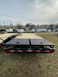 New 2024 PEQUEA DECKOVER 24 Flatbed Trailer