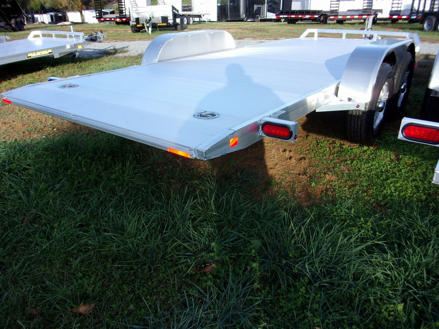 New 2025 ALUMA 82x18TILT Car / Racing Trailer