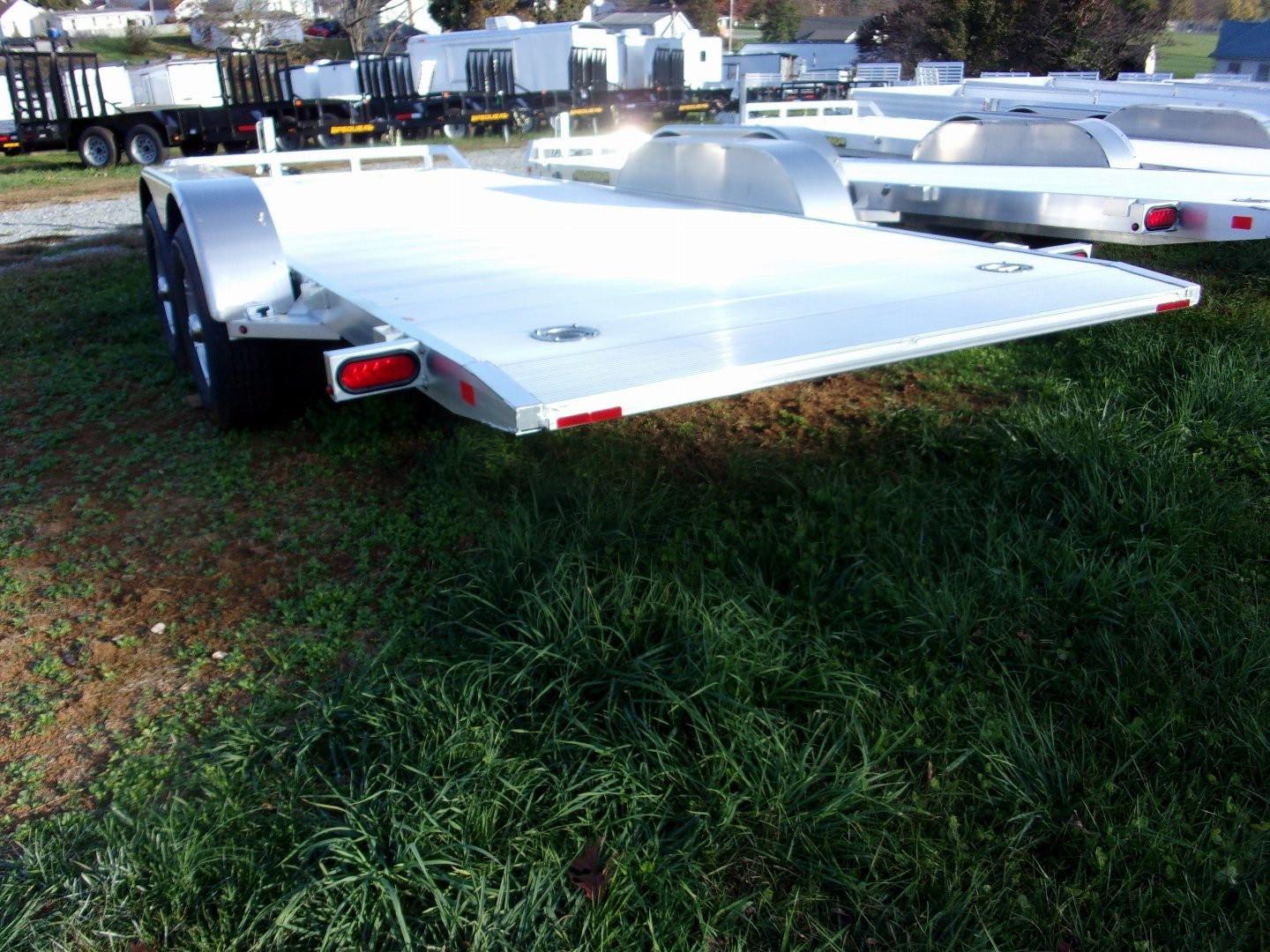 New 2025 ALUMA 82x18TILT Car / Racing Trailer