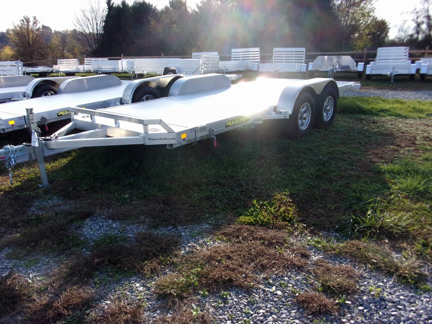 New 2025 ALUMA 82x18TILT Car / Racing Trailer