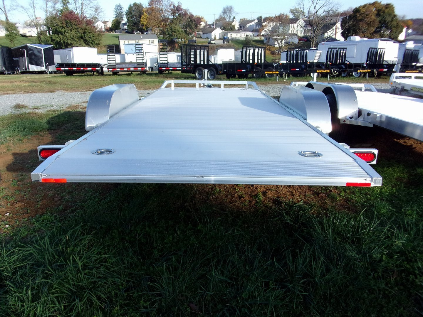 New 2025 ALUMA 82x18TILT Car / Racing Trailer