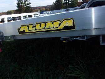 New 2025 ALUMA 82x18TILT Car / Racing Trailer