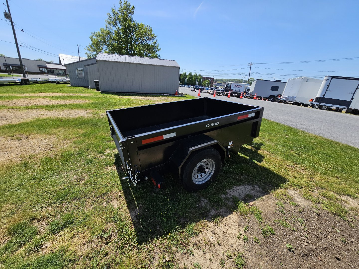 New 2024 Pequea Trailers C500 Dump Trailer