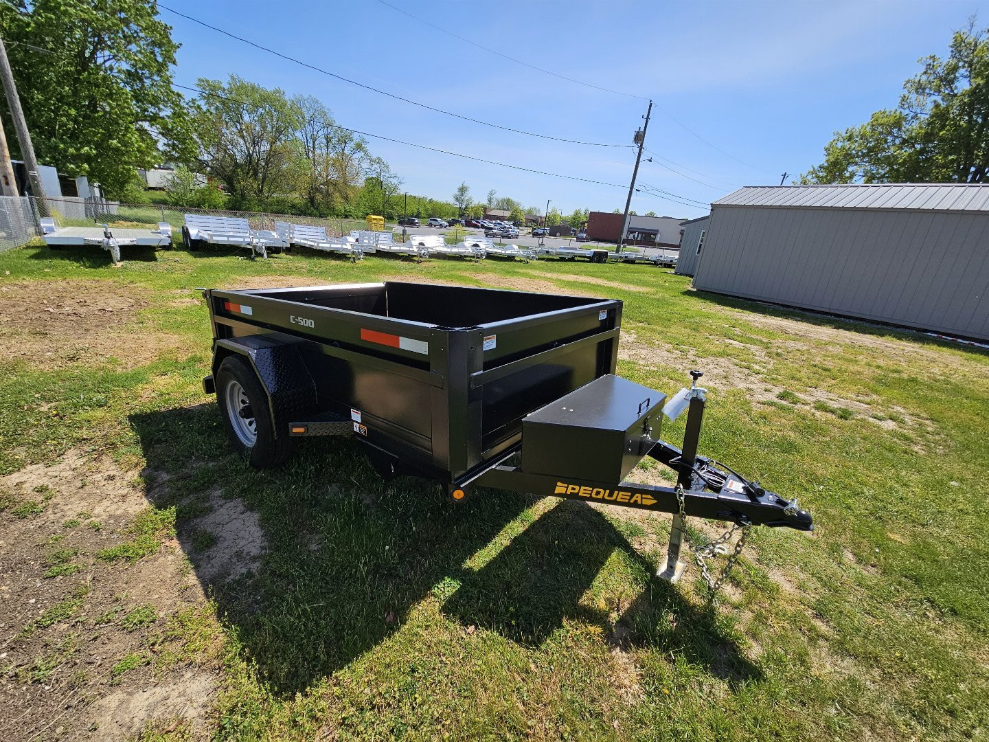 New 2024 Pequea Trailers C500 Dump Trailer