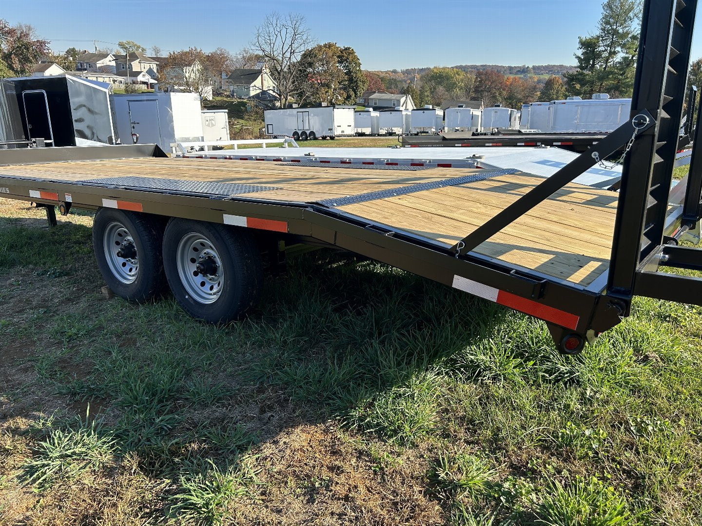 New 2024 PEQUEA TRHD20 Deckover Trailer