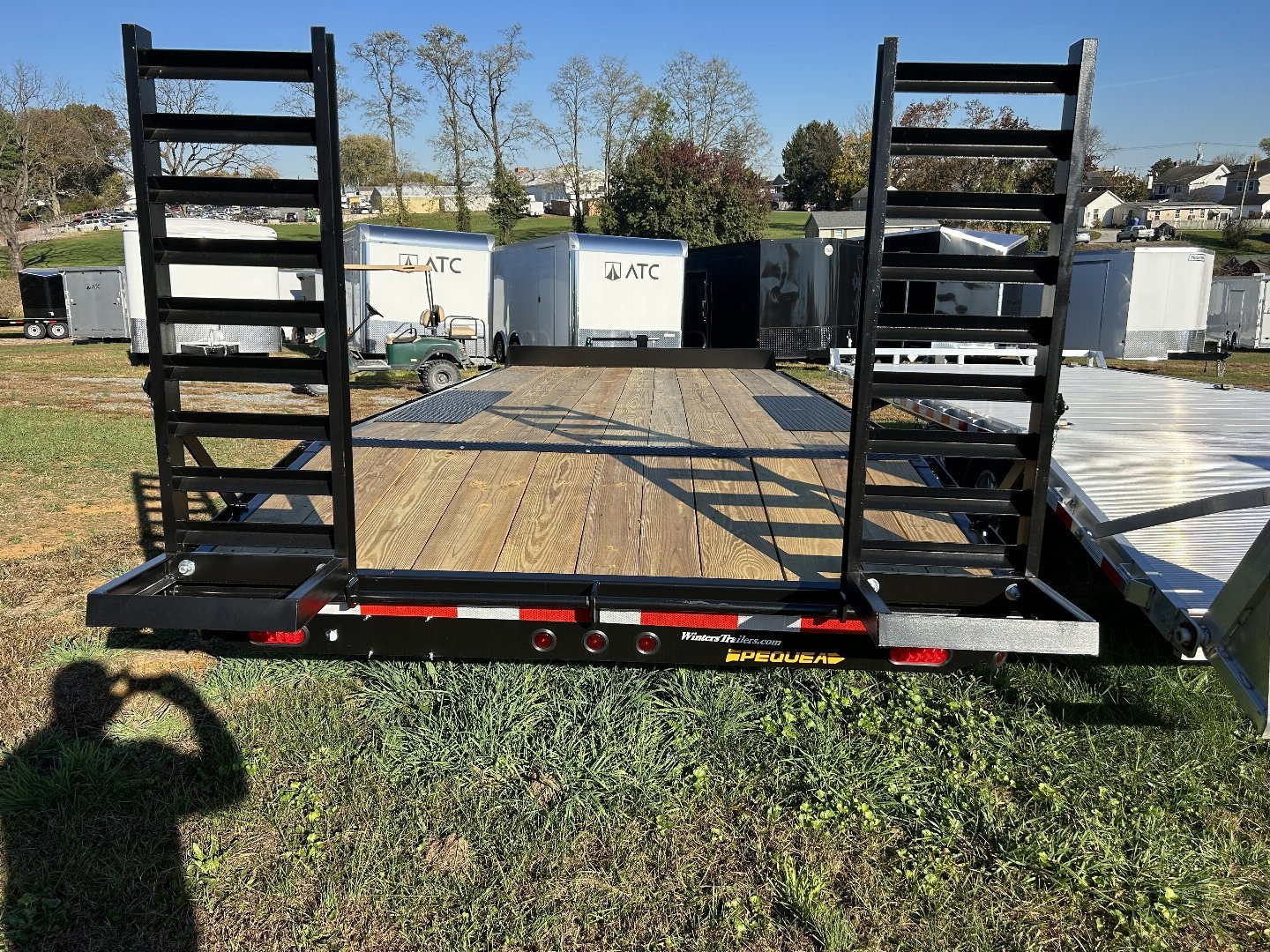 New 2024 PEQUEA TRHD20 Deckover Trailer