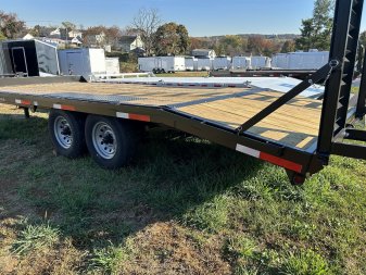 New 2024 PEQUEA TRHD20 Deckover Trailer